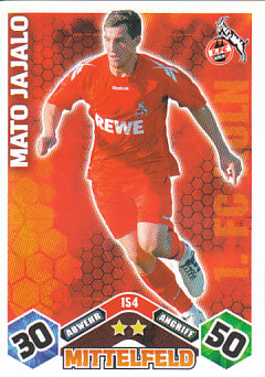 Mato Jajalo 1. FC Koln 2010/11 Topps MA Bundesliga #154